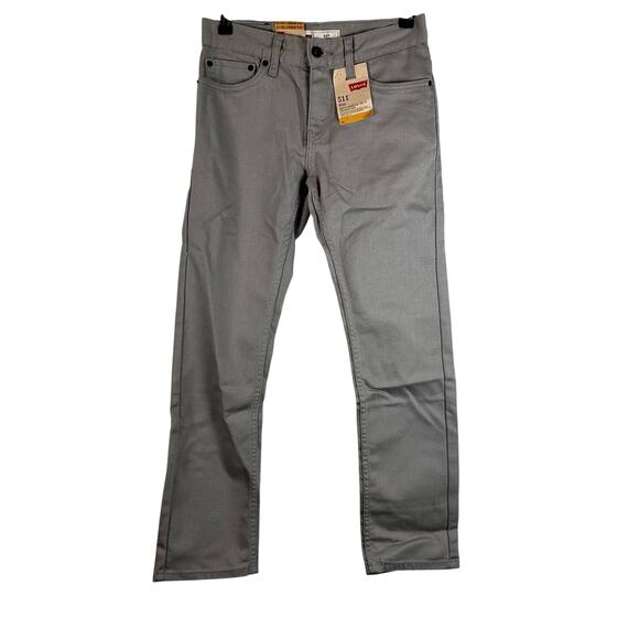 NWT Boy Gray Levis 511 Slim Size 14 Regular - Picture 1 of 10